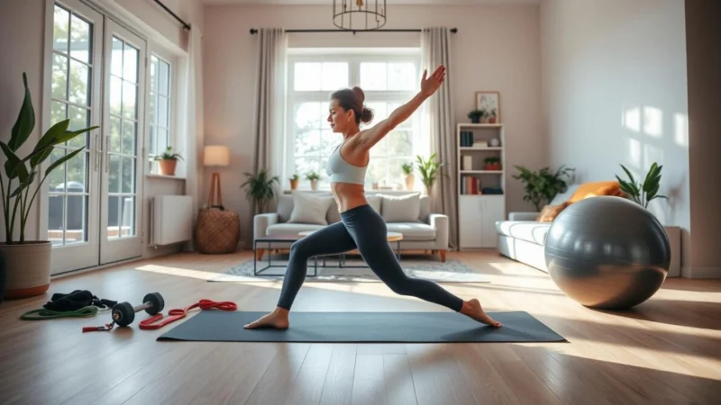 Exercícios em Casa: Rotinas Simples para o Dia a Dia