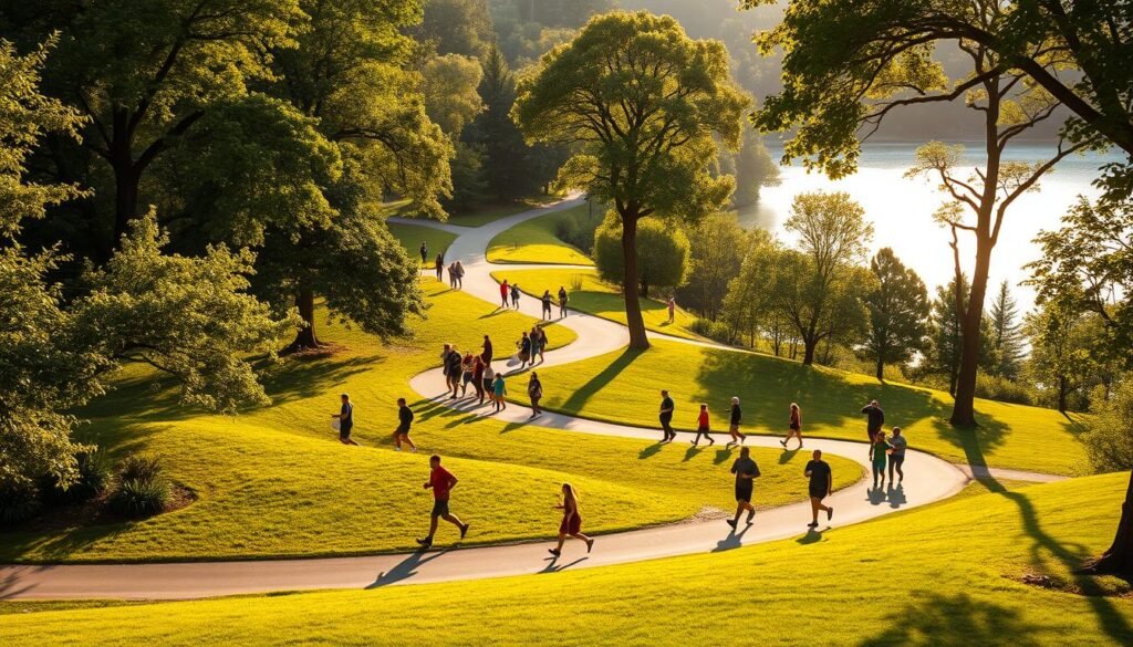 Corrida e Caminhada em Parques e Trilhas