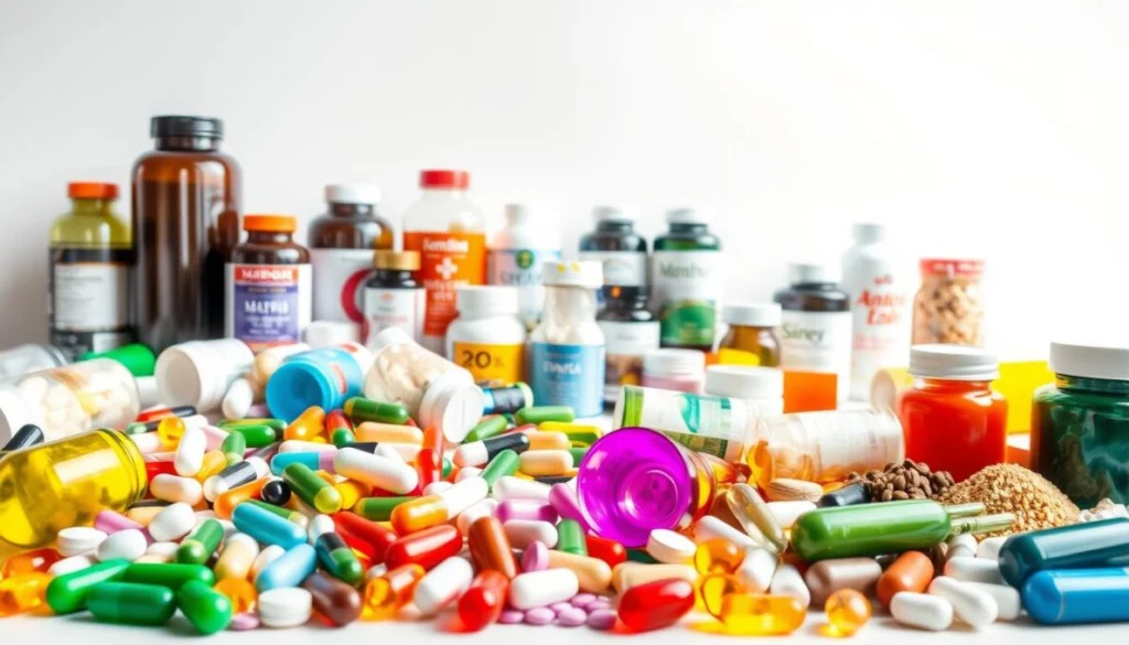 tipos de suplementos alimentares